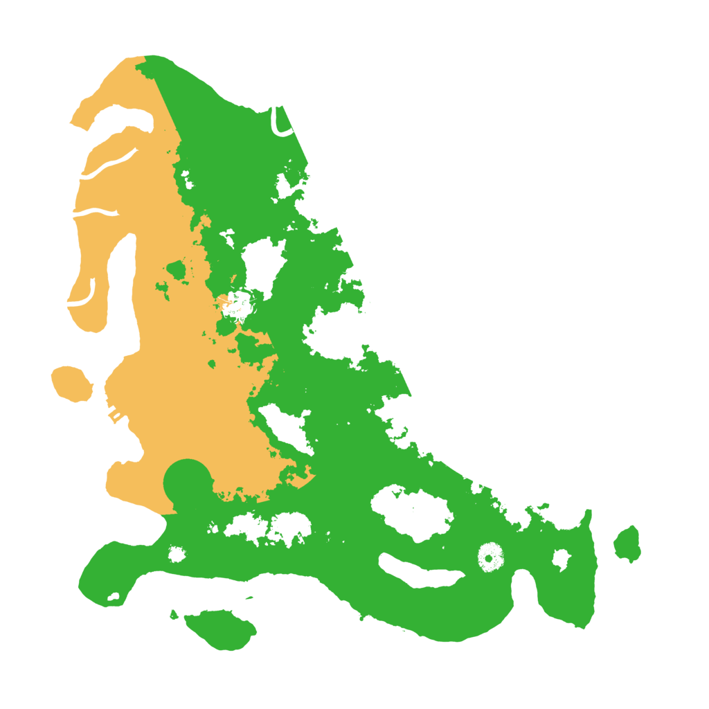 Biome Rust Map: Procedural Map, Size: 3850, Seed: 63286487