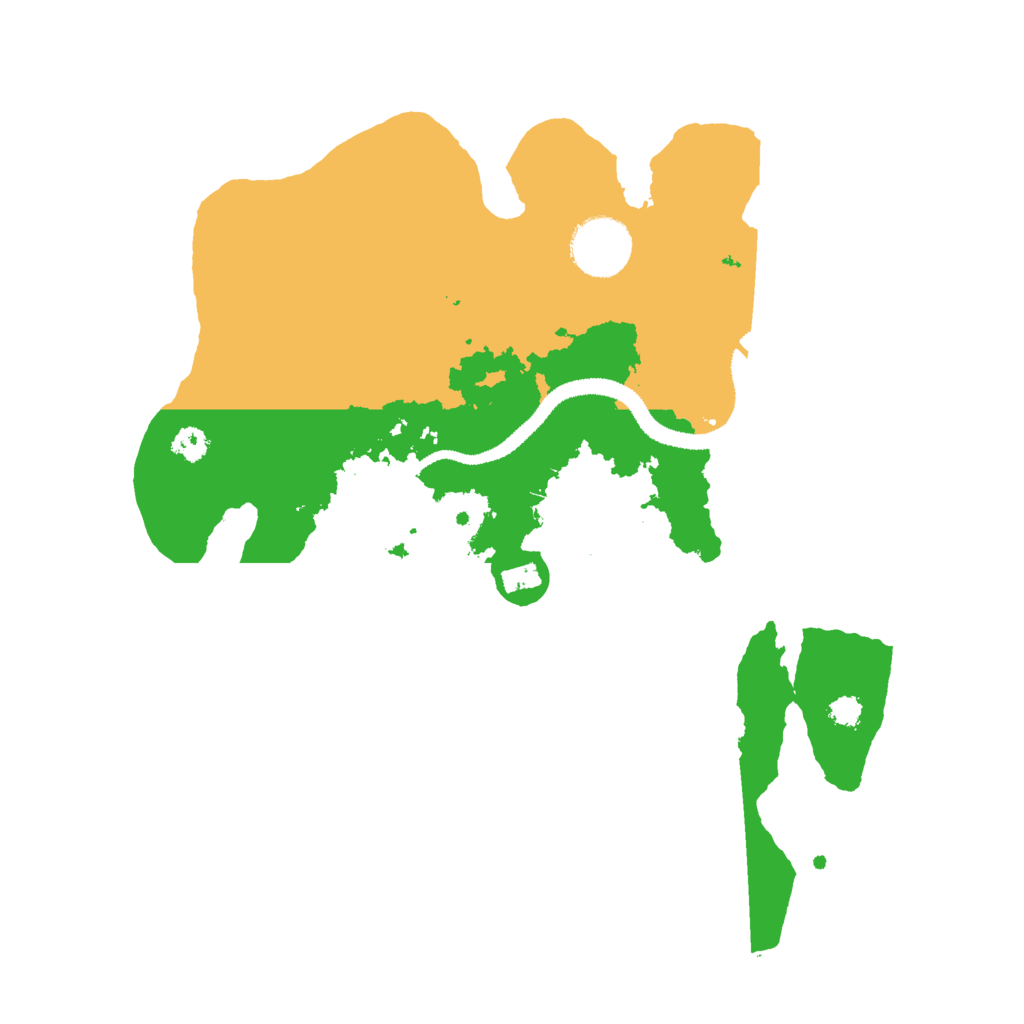 Biome Rust Map: Procedural Map, Size: 3000, Seed: 22234