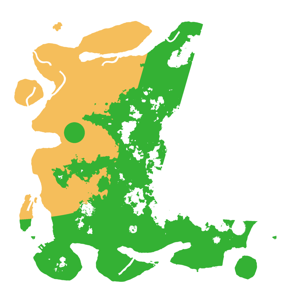 Biome Rust Map: Procedural Map, Size: 3850, Seed: 92403899