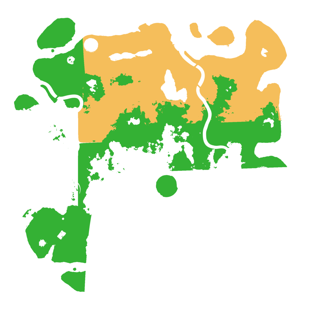 Biome Rust Map: Procedural Map, Size: 4000, Seed: 69081405