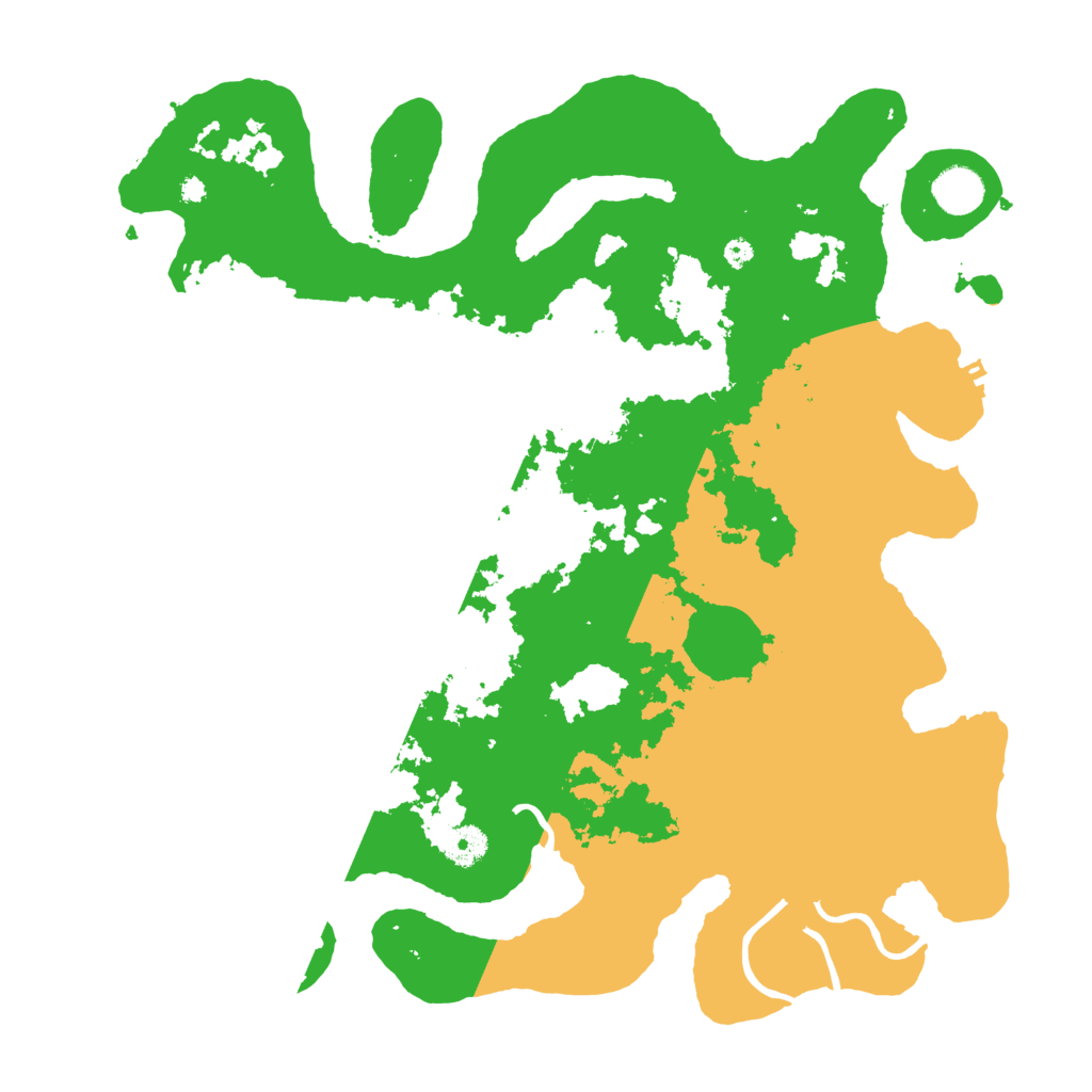 Biome Rust Map: Procedural Map, Size: 3950, Seed: 23962393