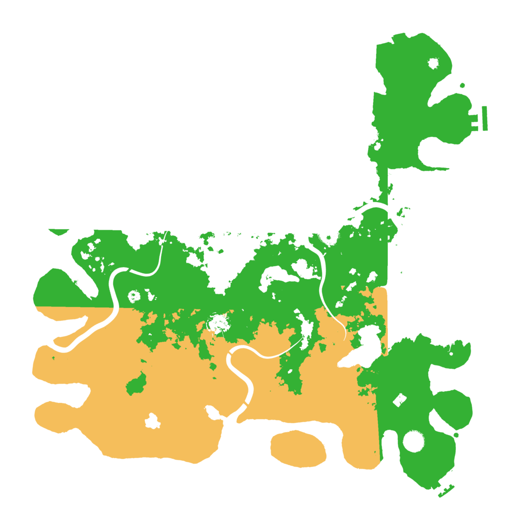 Biome Rust Map: Procedural Map, Size: 4250, Seed: 377104027