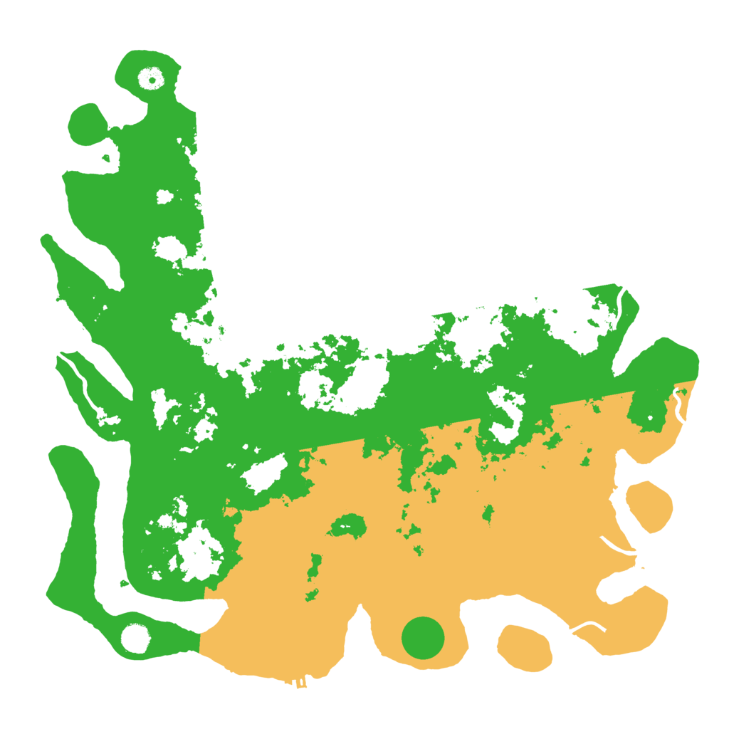Biome Rust Map: Procedural Map, Size: 4500, Seed: 512784449