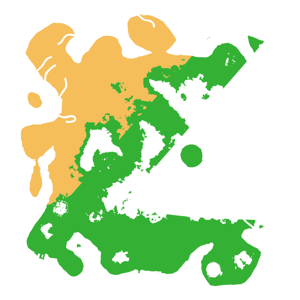 Biome Rust Map: Procedural Map, Size: 3700, Seed: 1832478250