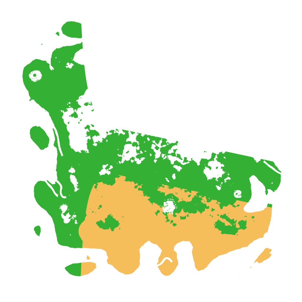 Biome Rust Map: Procedural Map, Size: 3850, Seed: 34134123