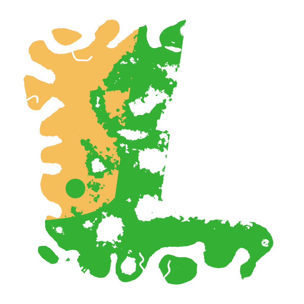 Biome Rust Map: Procedural Map, Size: 4100, Seed: 76075562