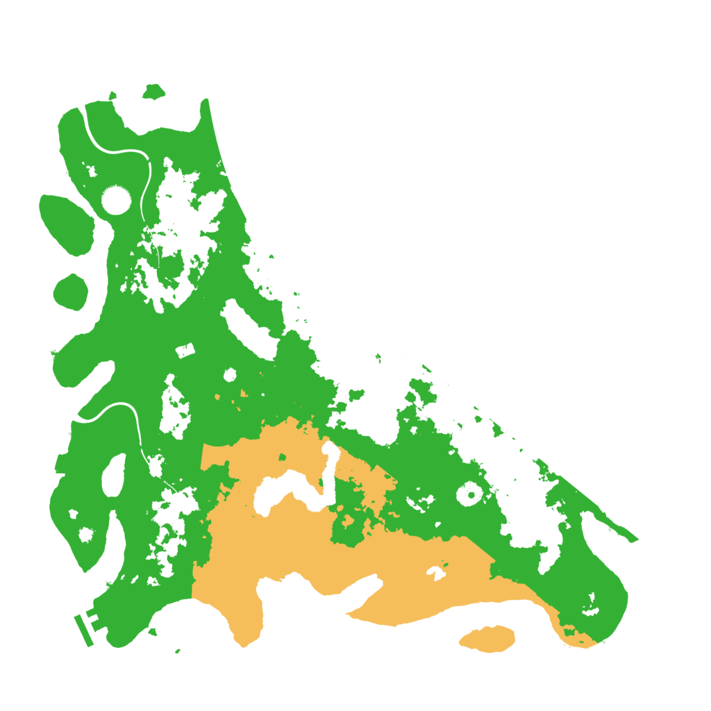 Biome Rust Map: Procedural Map, Size: 4300, Seed: 59536466