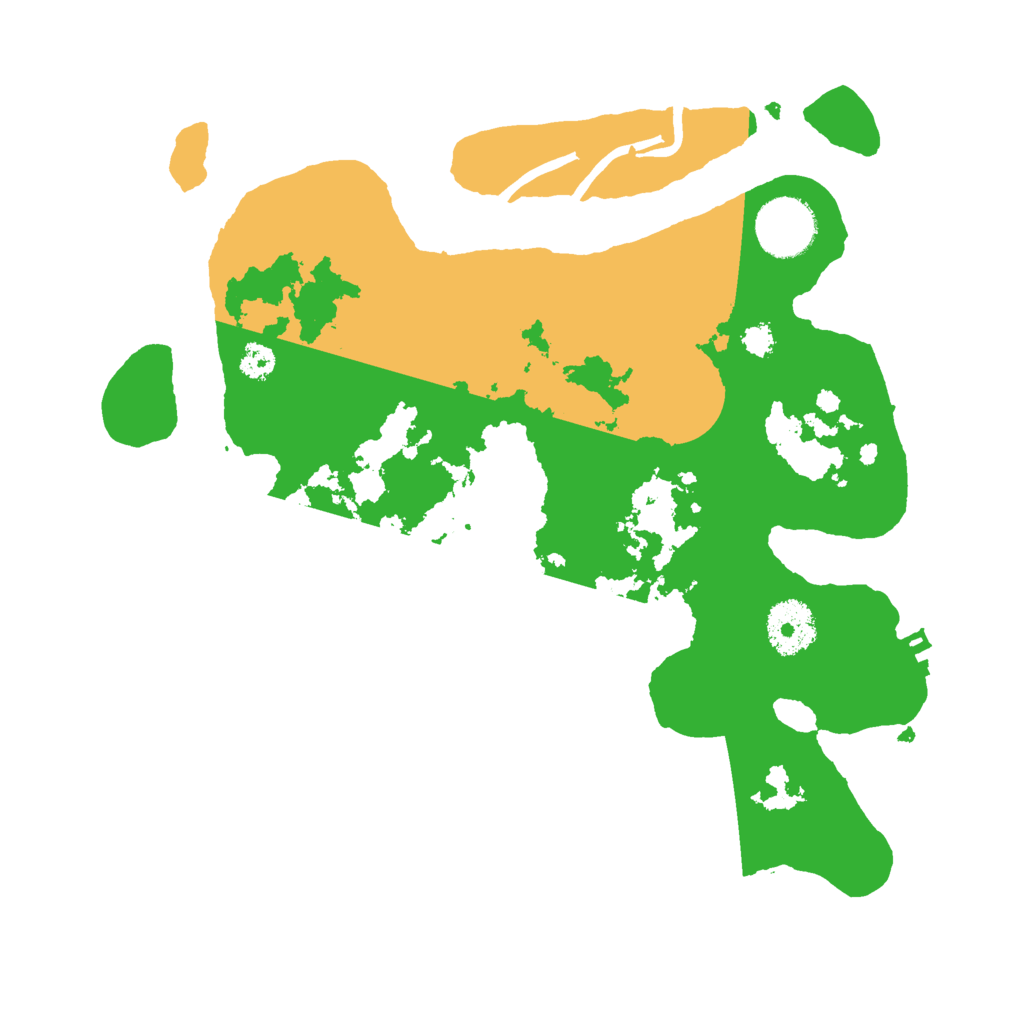 Biome Rust Map: Procedural Map, Size: 3000, Seed: 124354356