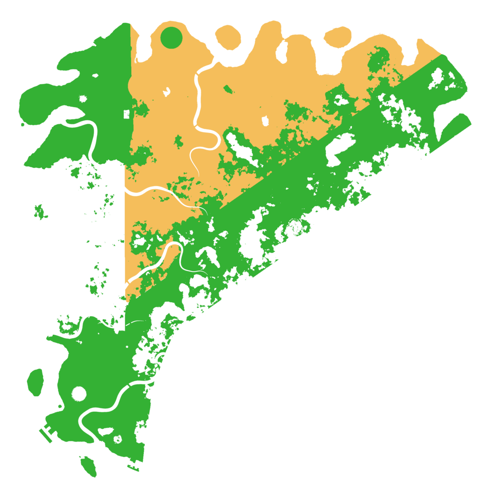 Biome Rust Map: Procedural Map, Size: 6000, Seed: 13342024