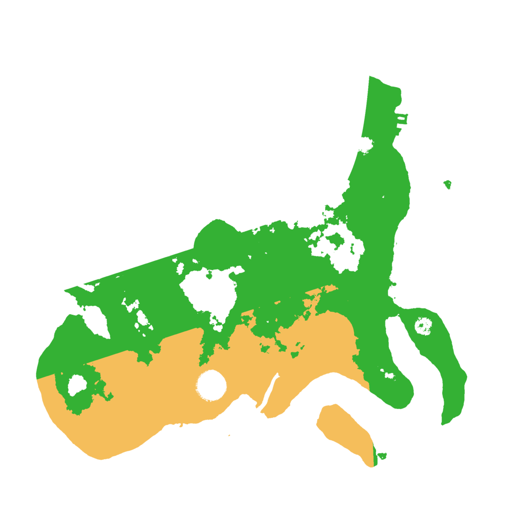 Biome Rust Map: Procedural Map, Size: 3000, Seed: 14494