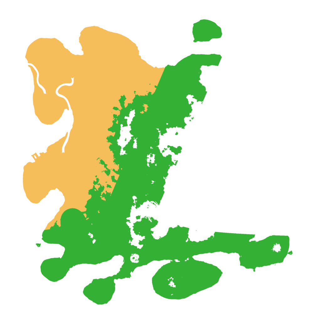 Biome Rust Map: Procedural Map, Size: 3550, Seed: 2015040370