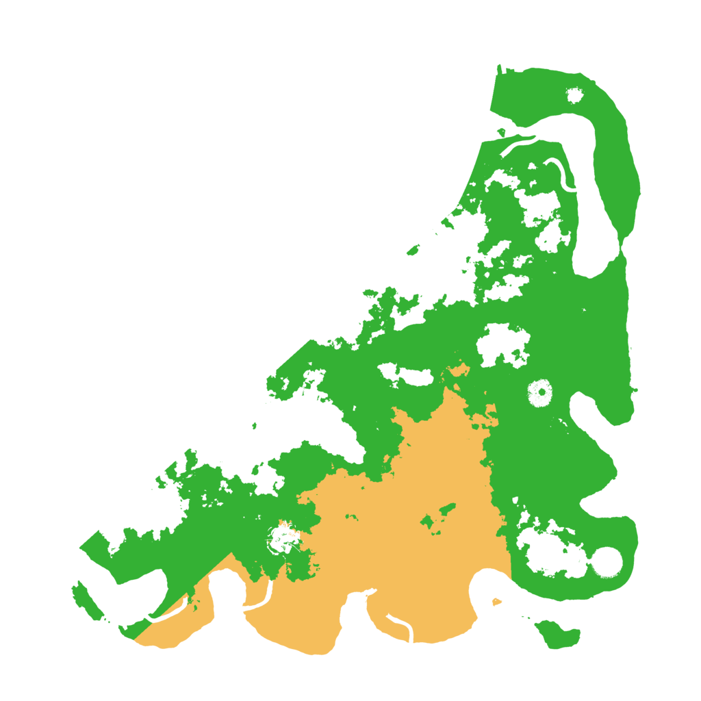Biome Rust Map: Procedural Map, Size: 3999, Seed: 1065