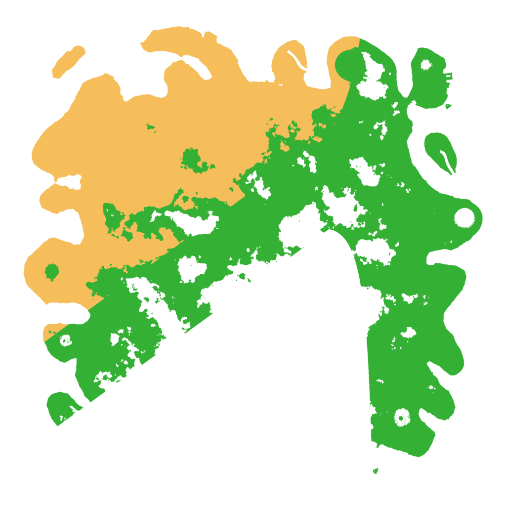 Biome Rust Map: Procedural Map, Size: 4500, Seed: 33233563