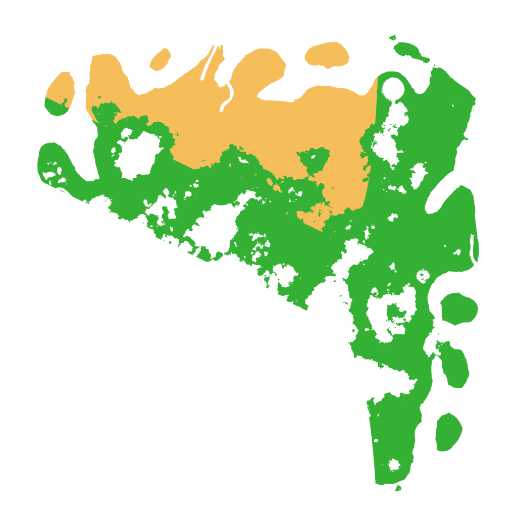 Biome Rust Map: Procedural Map, Size: 4100, Seed: 92066802