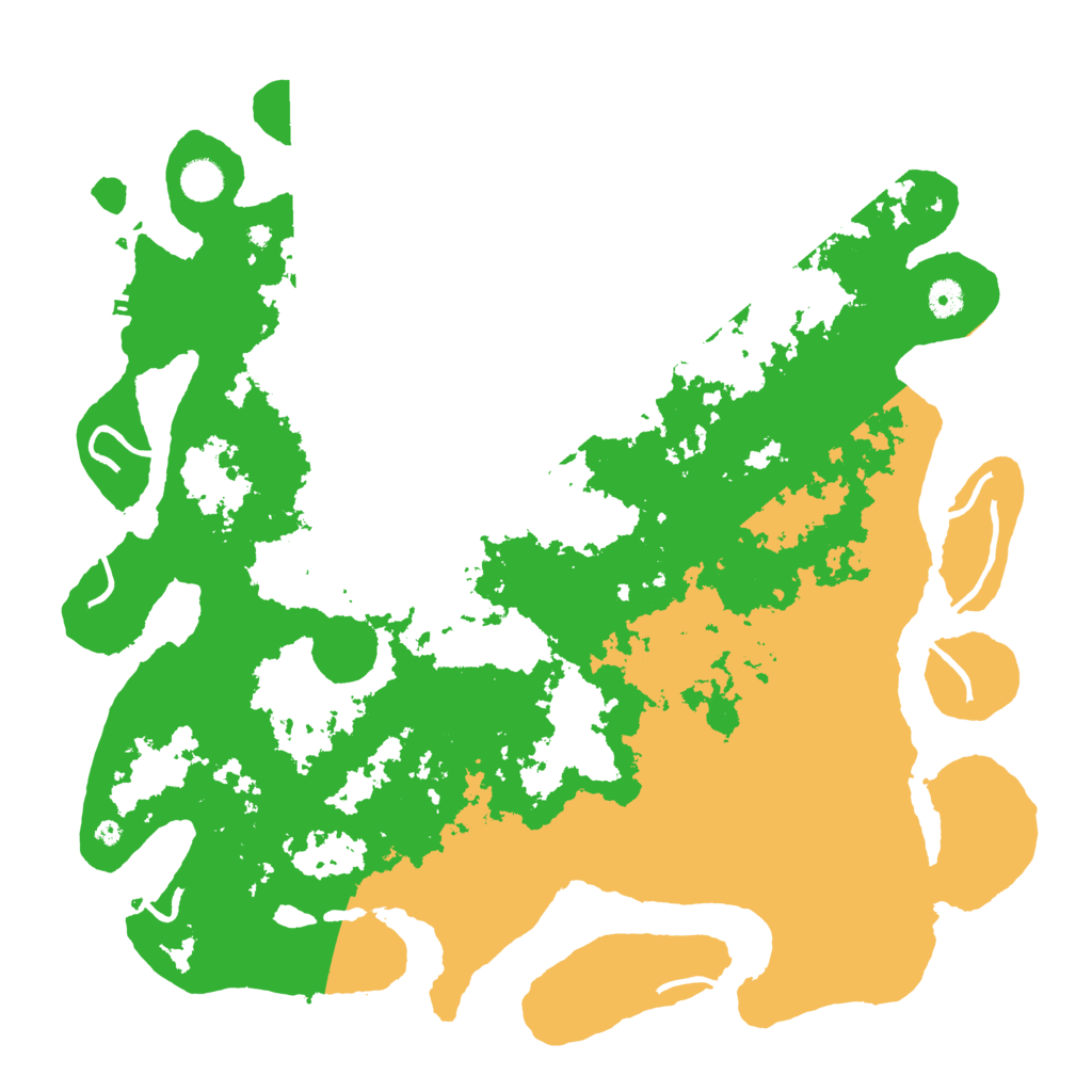 Biome Rust Map: Procedural Map, Size: 4500, Seed: 46972427