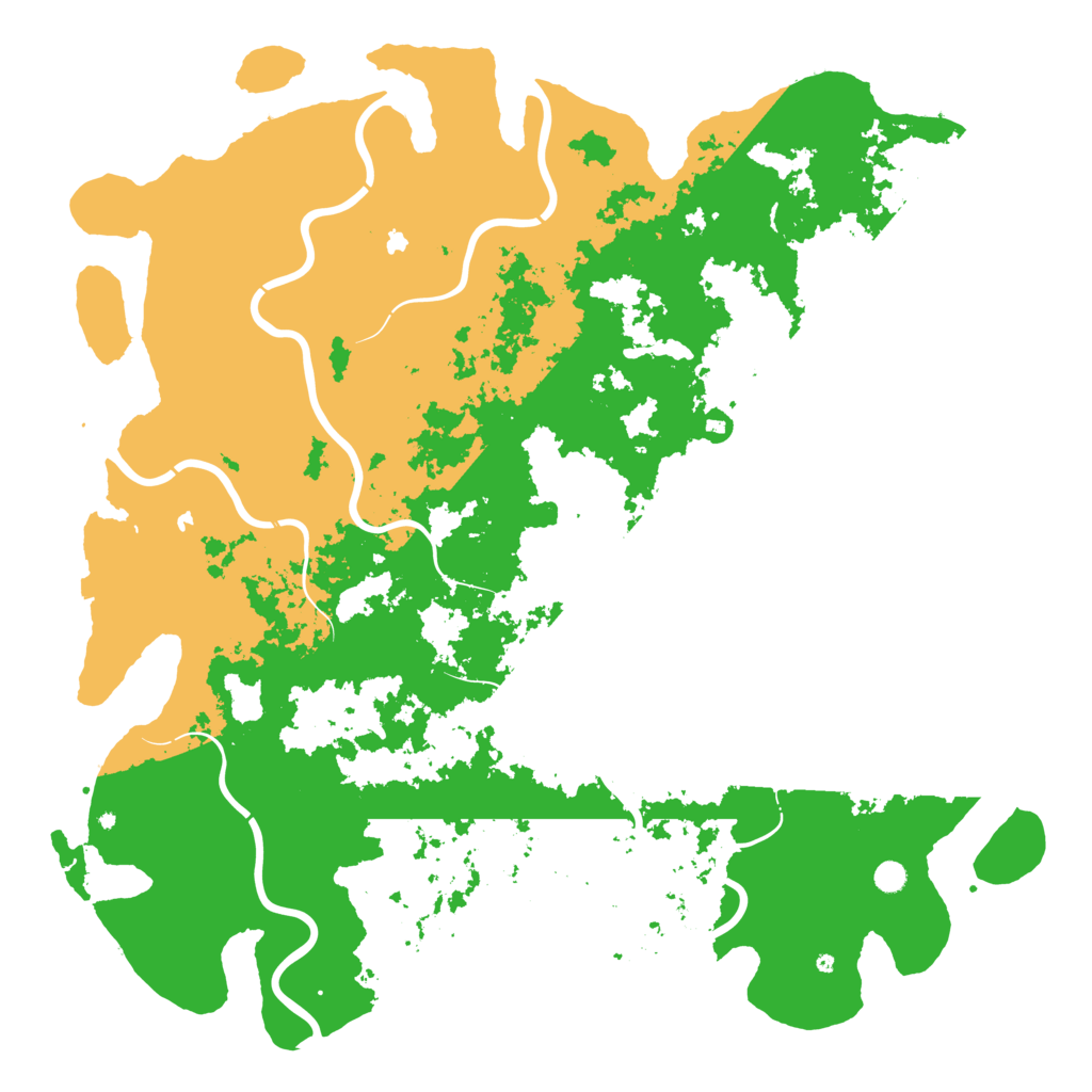 Biome Rust Map: Procedural Map, Size: 6000, Seed: 2035748901