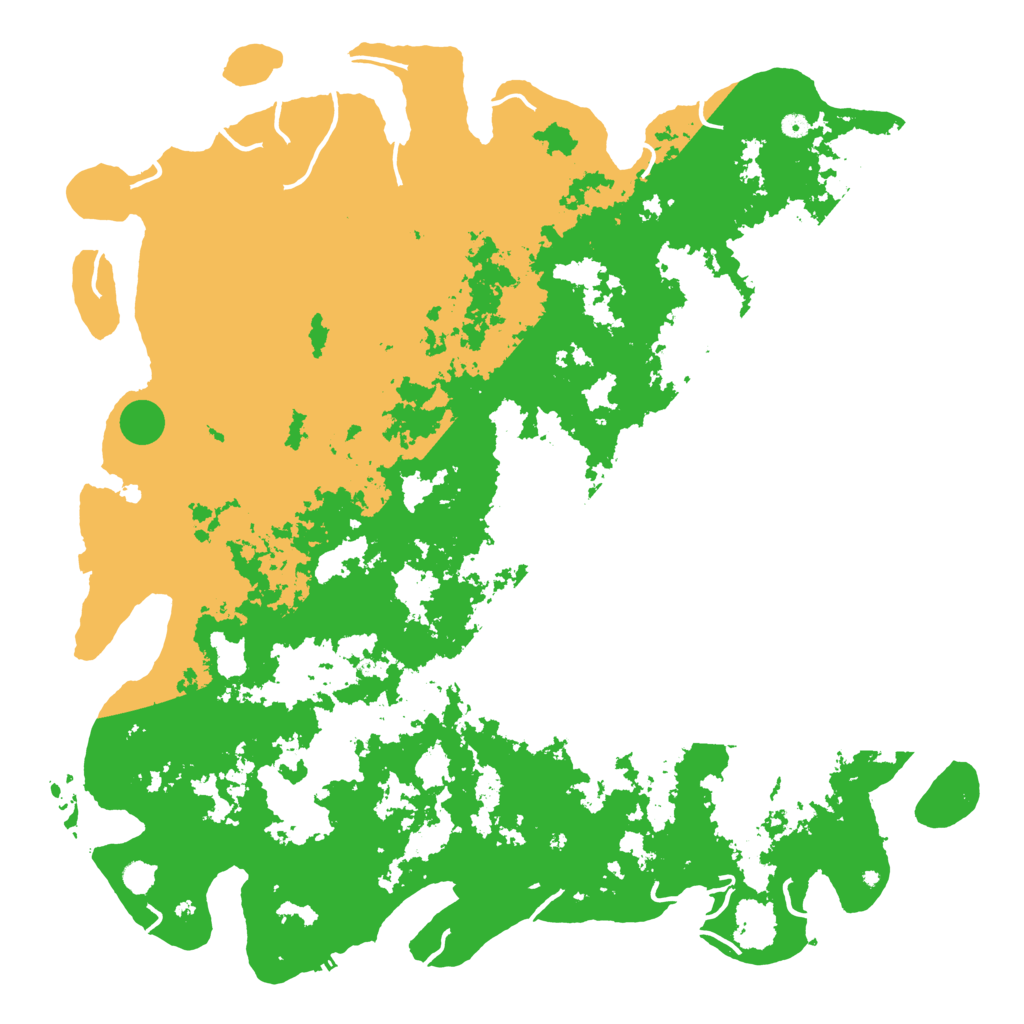 Biome Rust Map: Procedural Map, Size: 6000, Seed: 2035748901