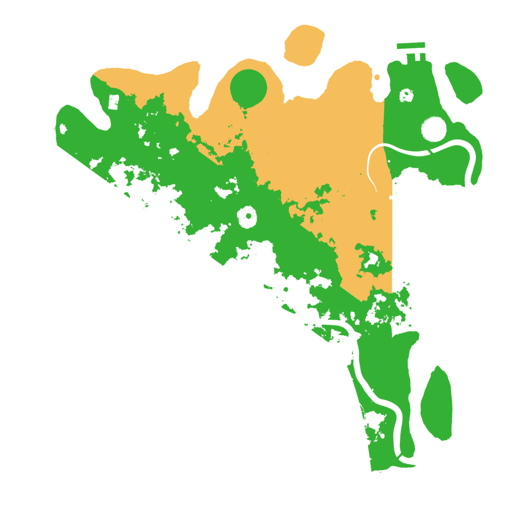 Biome Rust Map: Procedural Map, Size: 3750, Seed: 56655548