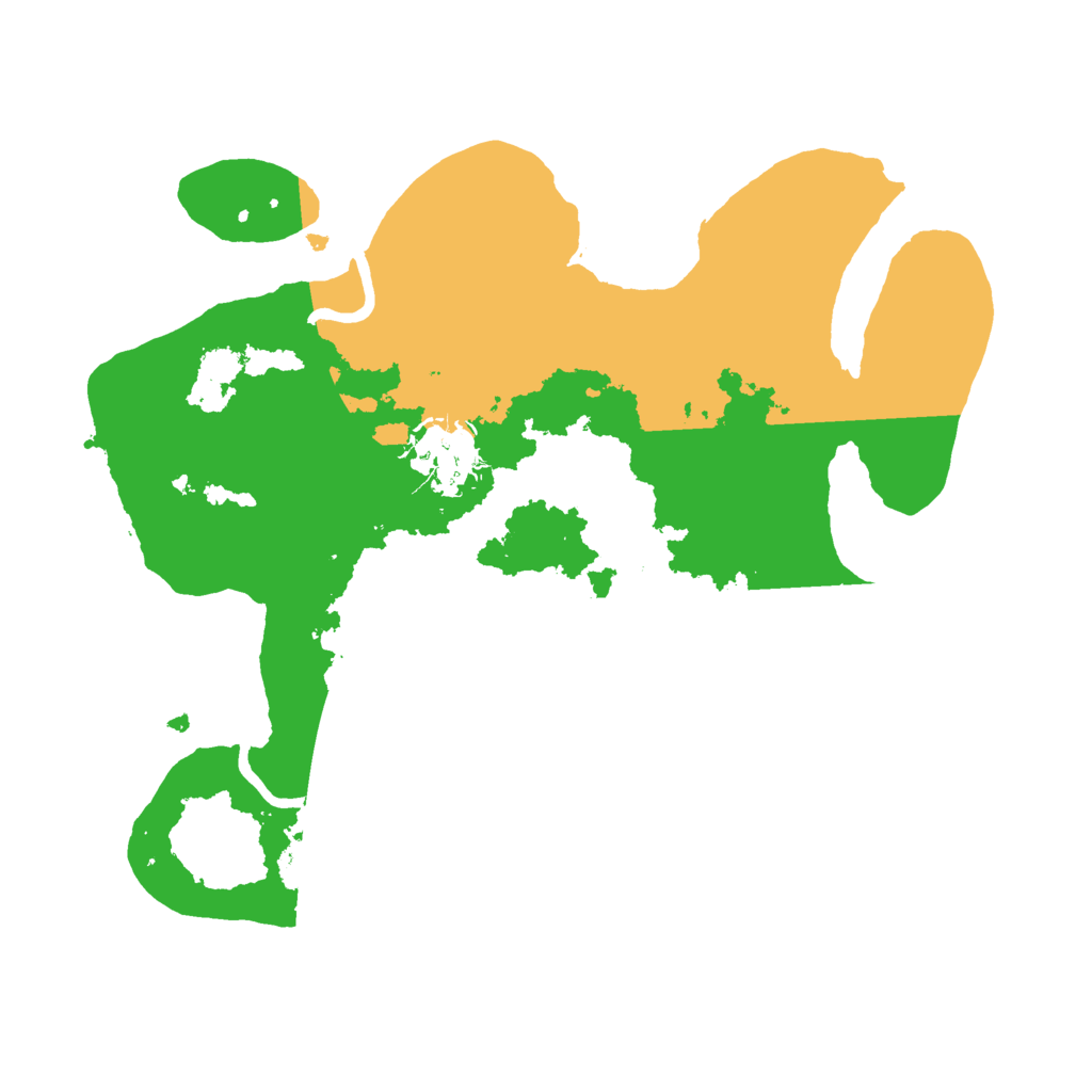 Biome Rust Map: Procedural Map, Size: 2650, Seed: 947366935