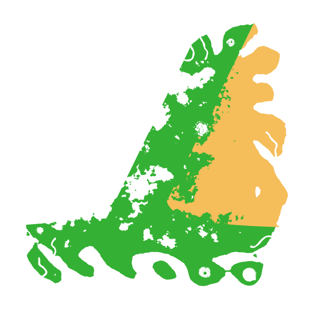 Biome Rust Map: Procedural Map, Size: 4100, Seed: 30917782
