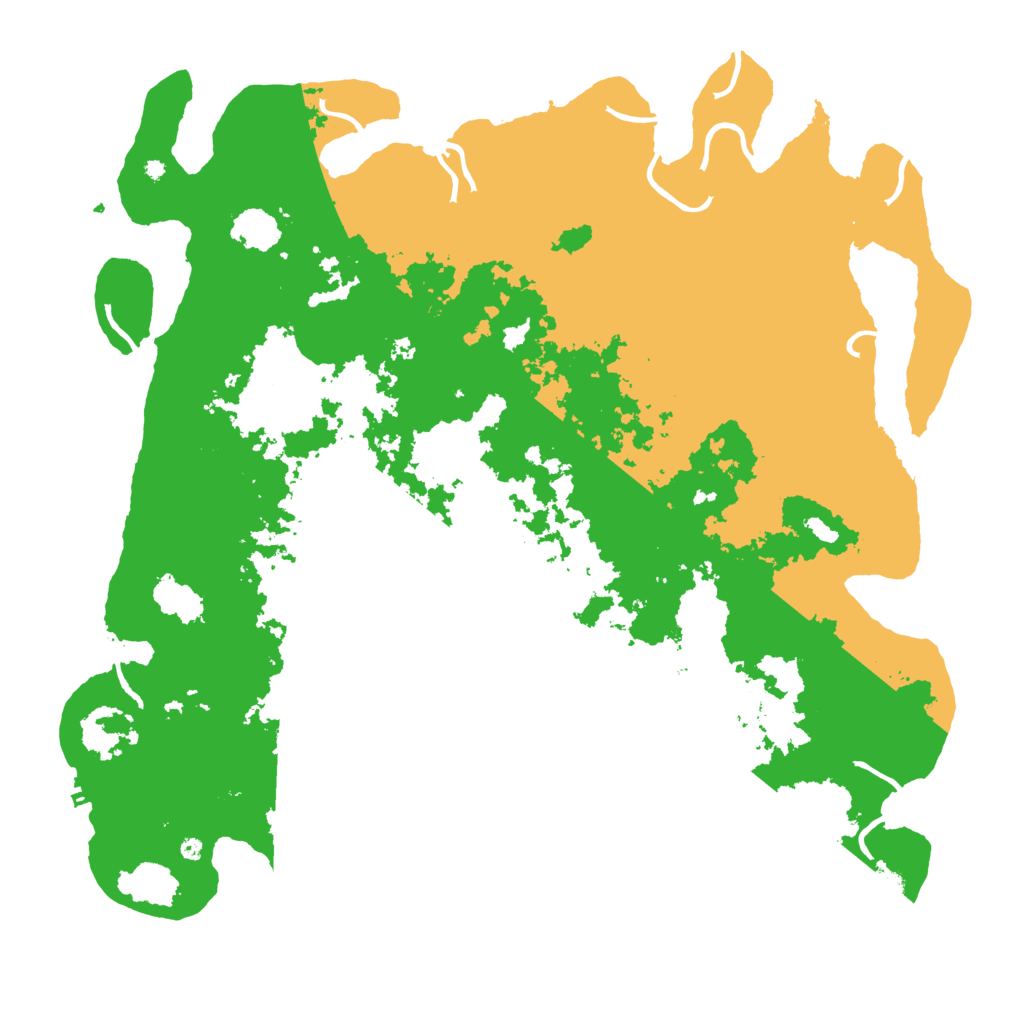 Biome Rust Map: Procedural Map, Size: 4750, Seed: 926107