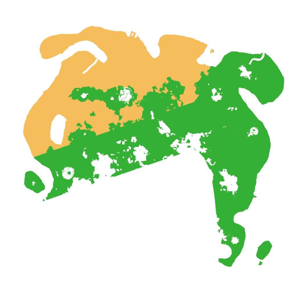 Biome Rust Map: Procedural Map, Size: 3650, Seed: 61974437