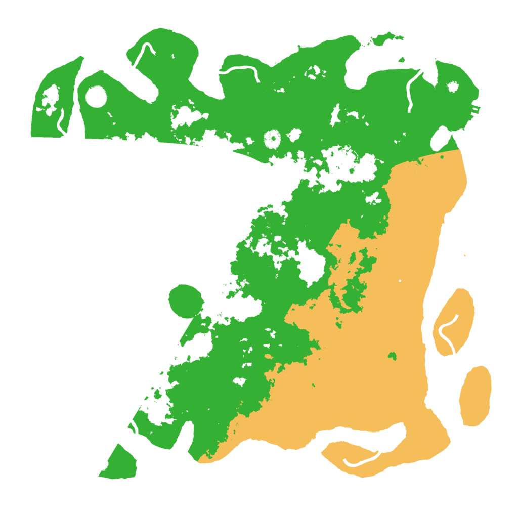 Biome Rust Map: Procedural Map, Size: 4300, Seed: 21426324