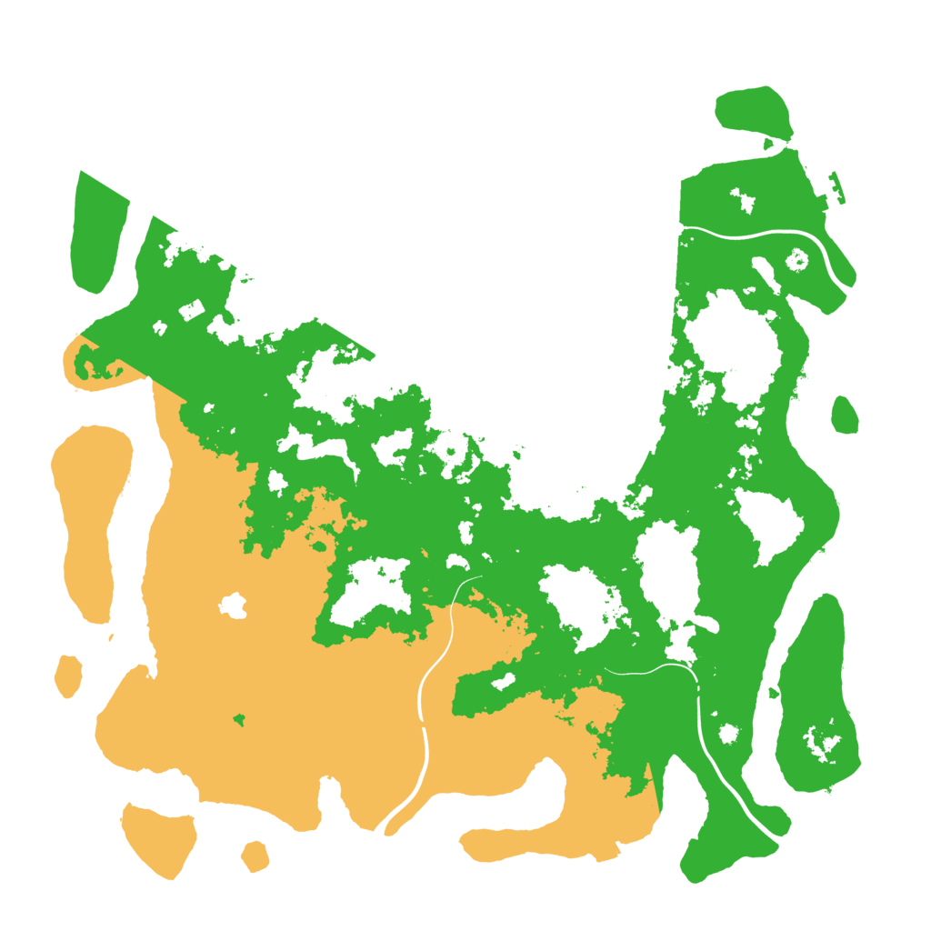 Biome Rust Map: Procedural Map, Size: 4250, Seed: 993836741