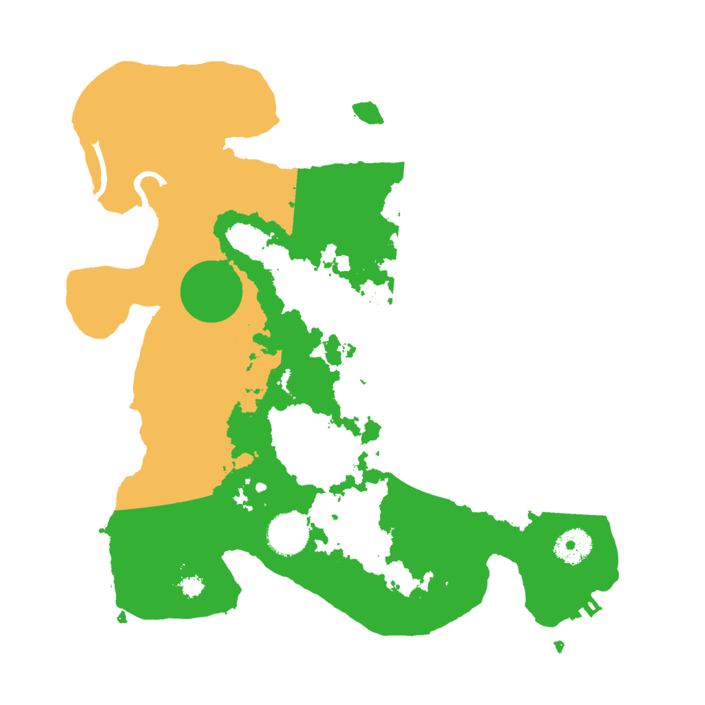 Biome Rust Map: Procedural Map, Size: 3000, Seed: 9143