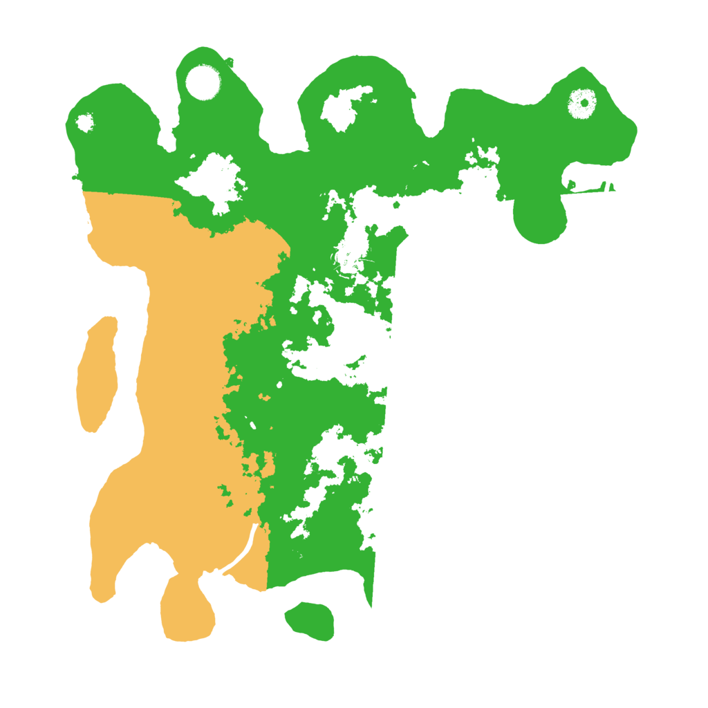 Biome Rust Map: Procedural Map, Size: 3600, Seed: 10306