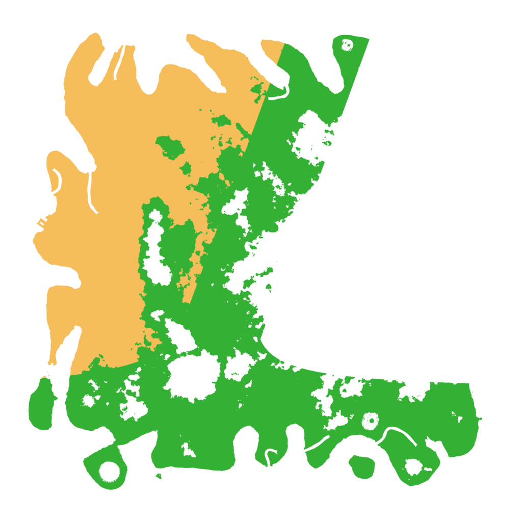 Biome Rust Map: Procedural Map, Size: 4500, Seed: 1821201119