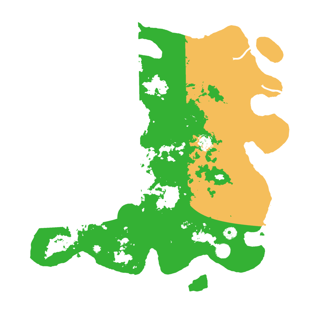 Biome Rust Map: Procedural Map, Size: 3700, Seed: 743529728