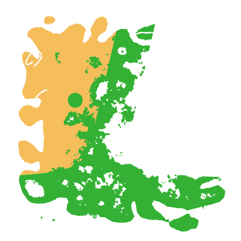Biome Rust Map: Procedural Map, Size: 4300, Seed: 83347715