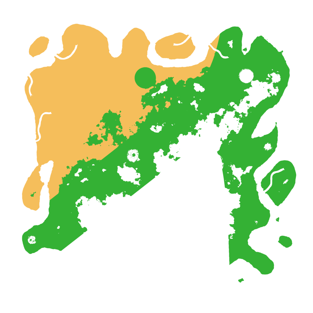 Biome Rust Map: Procedural Map, Size: 3900, Seed: 85481991