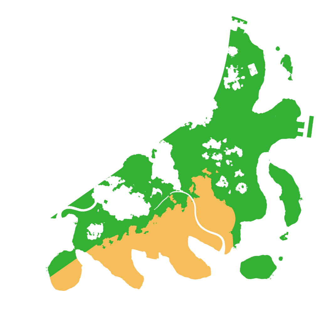 Biome Rust Map: Procedural Map, Size: 3000, Seed: 746755641