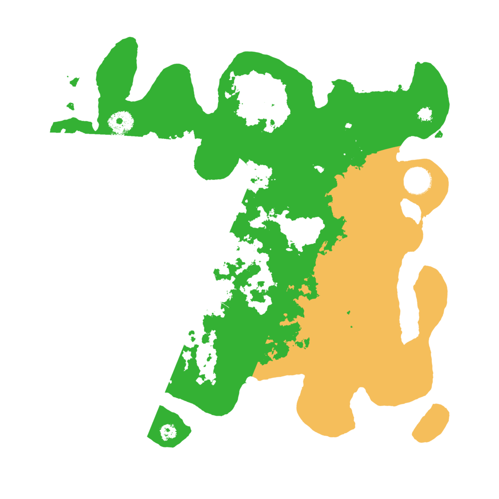 Biome Rust Map: Procedural Map, Size: 3200, Seed: 199823