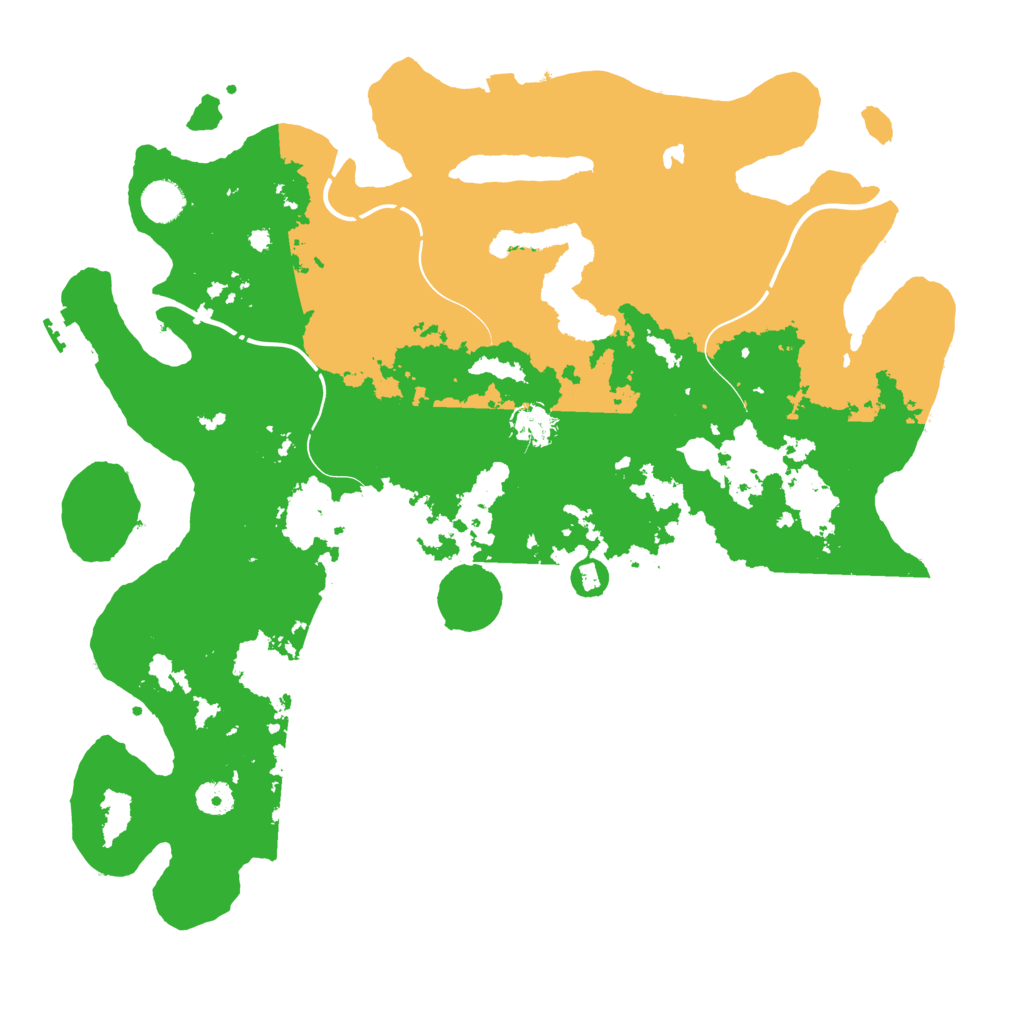 Biome Rust Map: Procedural Map, Size: 4250, Seed: 107080291