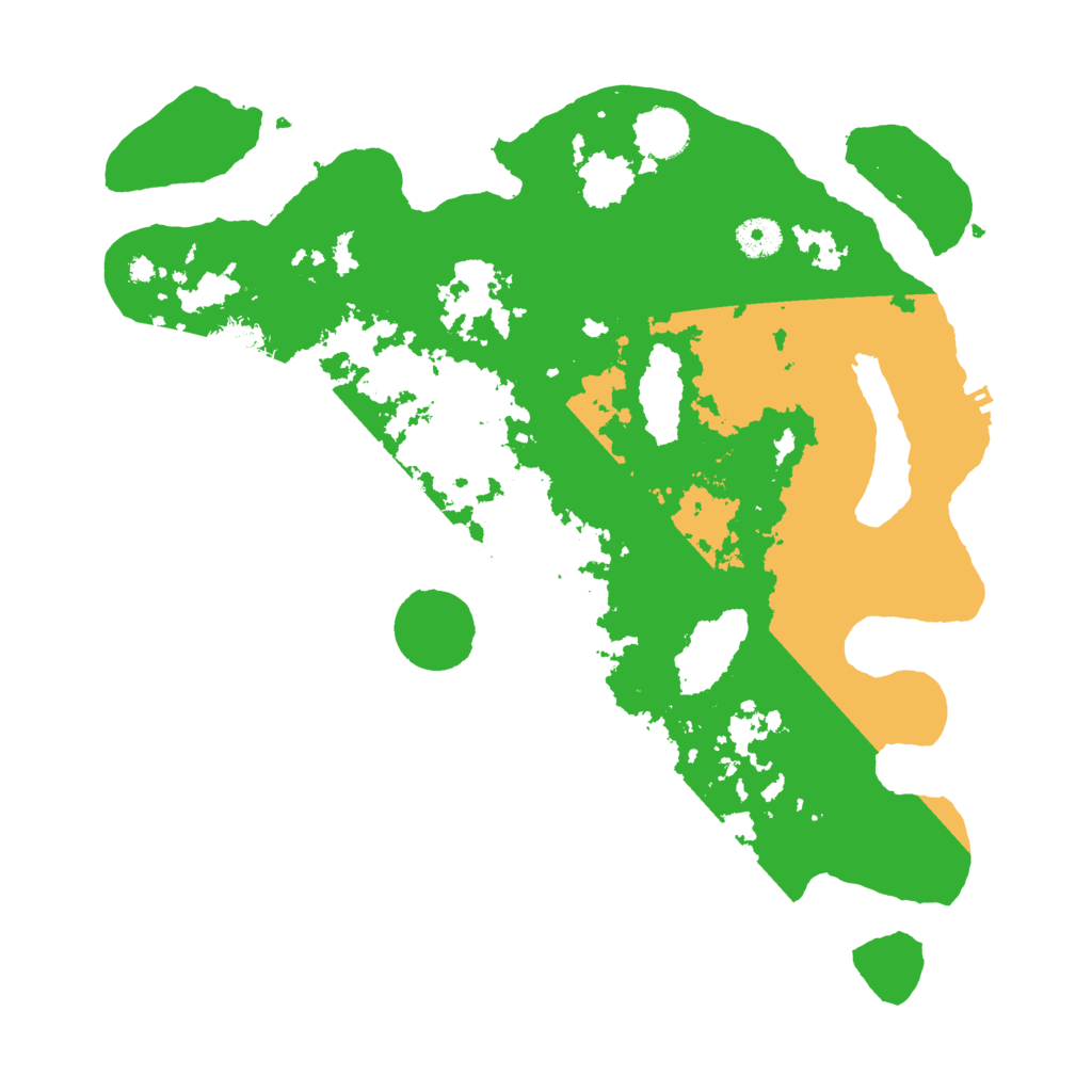 Biome Rust Map: Procedural Map, Size: 3850, Seed: 663977