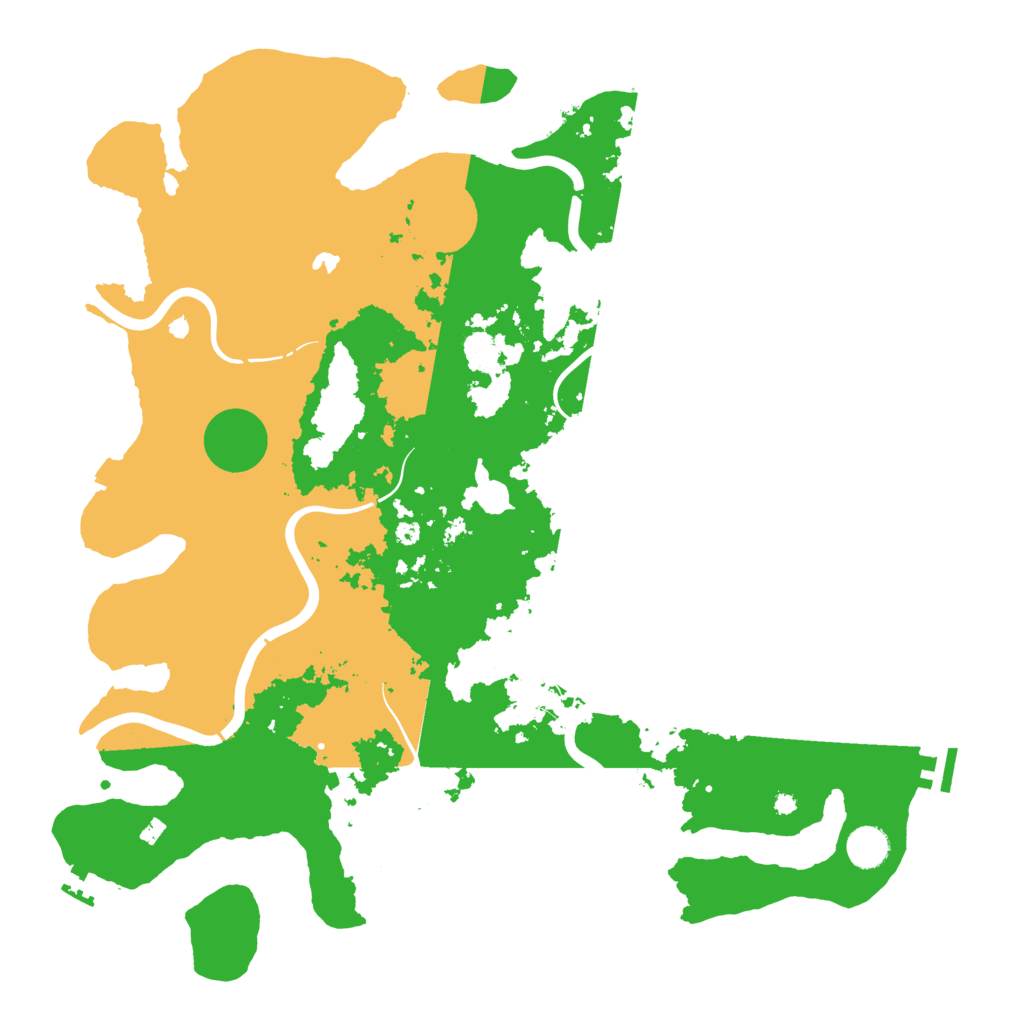 Biome Rust Map: Procedural Map, Size: 4250, Seed: 2071758427