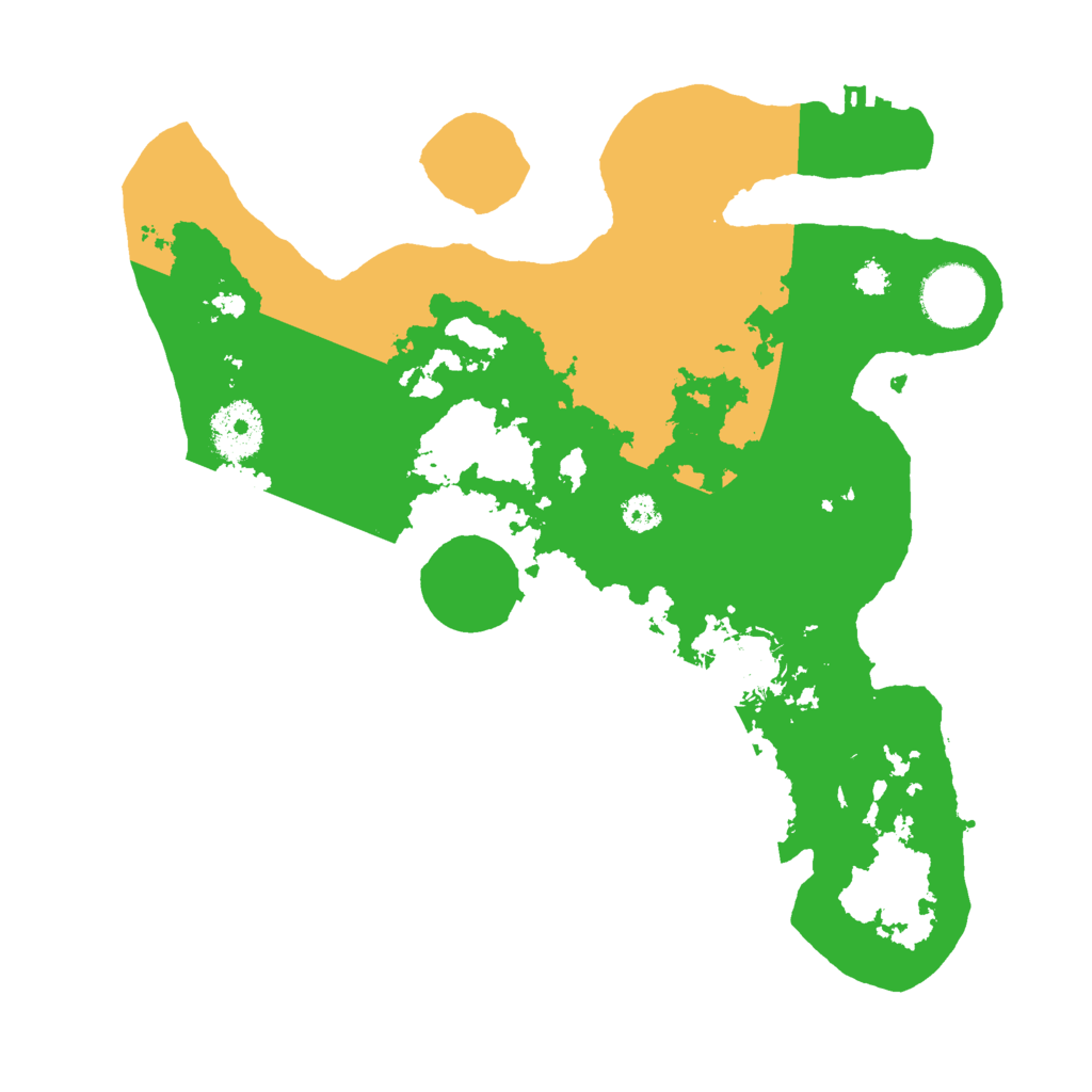 Biome Rust Map: Procedural Map, Size: 3000, Seed: 386676015