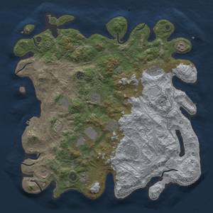 Thumbnail Rust Map: Procedural Map, Size: 4250, Seed: 99395703, 19 Monuments