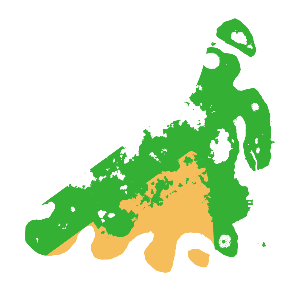 Biome Rust Map: Procedural Map, Size: 3400, Seed: 85318575