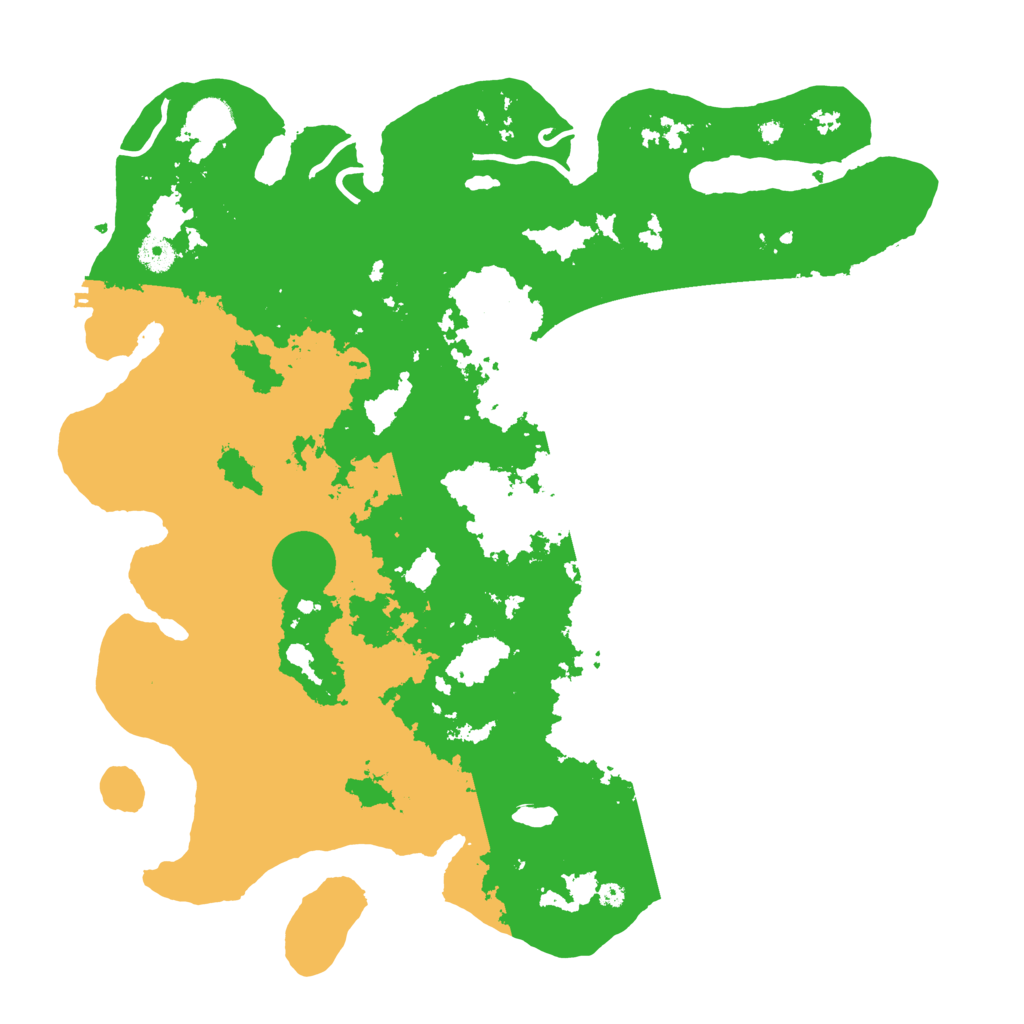 Biome Rust Map: Procedural Map, Size: 4250, Seed: 75694524