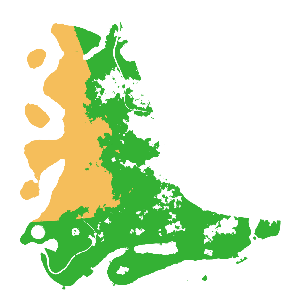 Biome Rust Map: Procedural Map, Size: 3850, Seed: 22285826