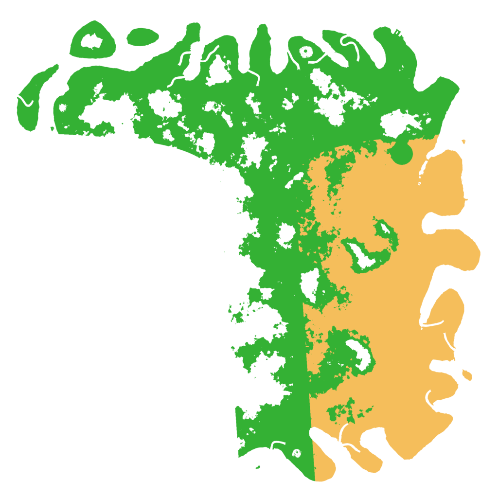 Biome Rust Map: Procedural Map, Size: 6000, Seed: 374209361