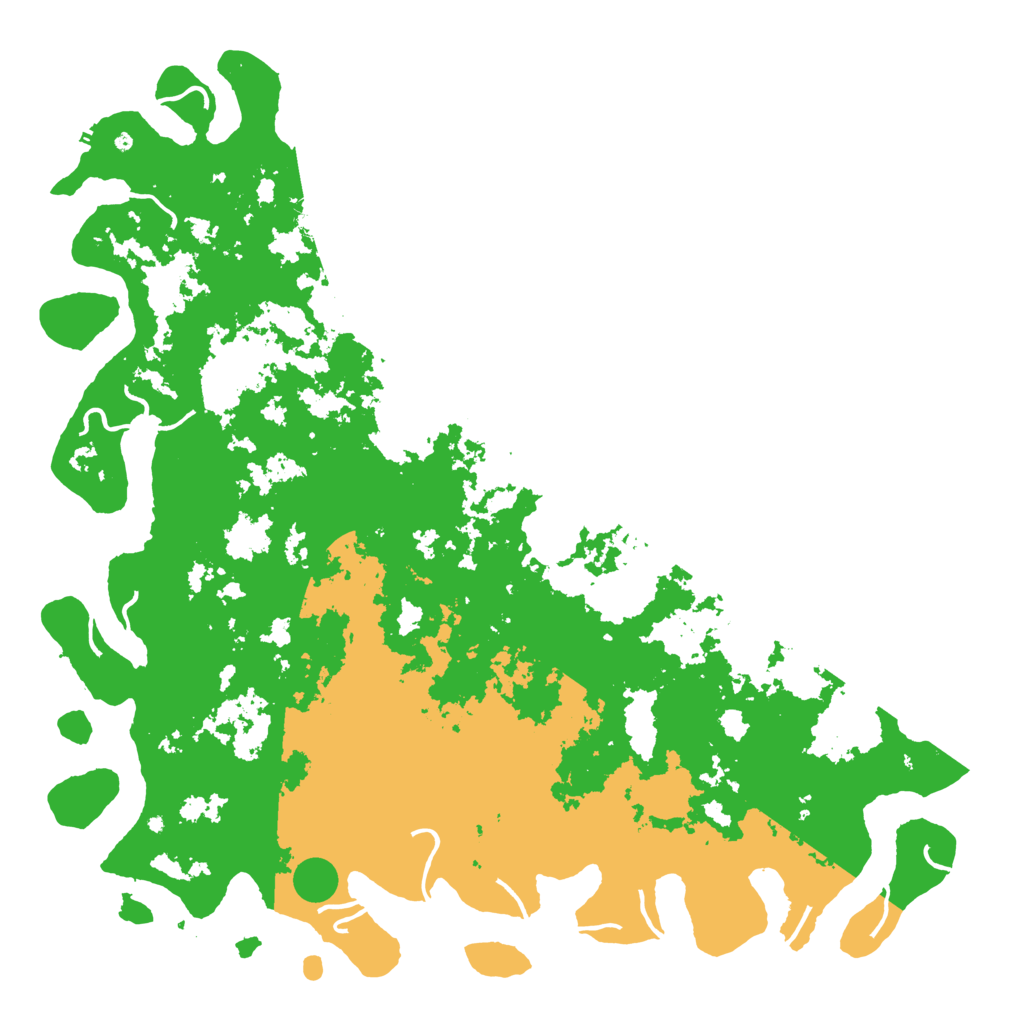 Biome Rust Map: Procedural Map, Size: 6000, Seed: 320248731