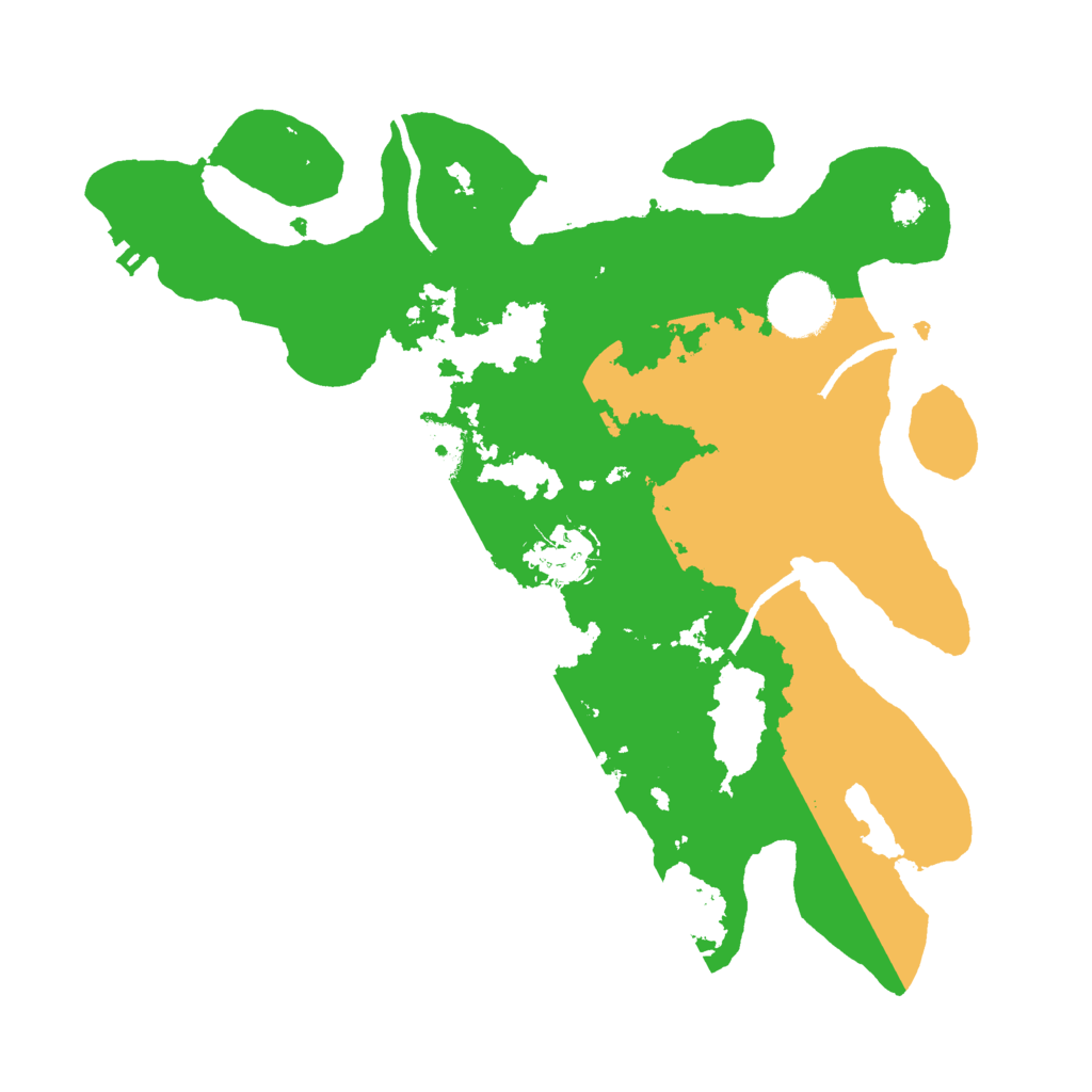 Biome Rust Map: Procedural Map, Size: 3000, Seed: 1489761268