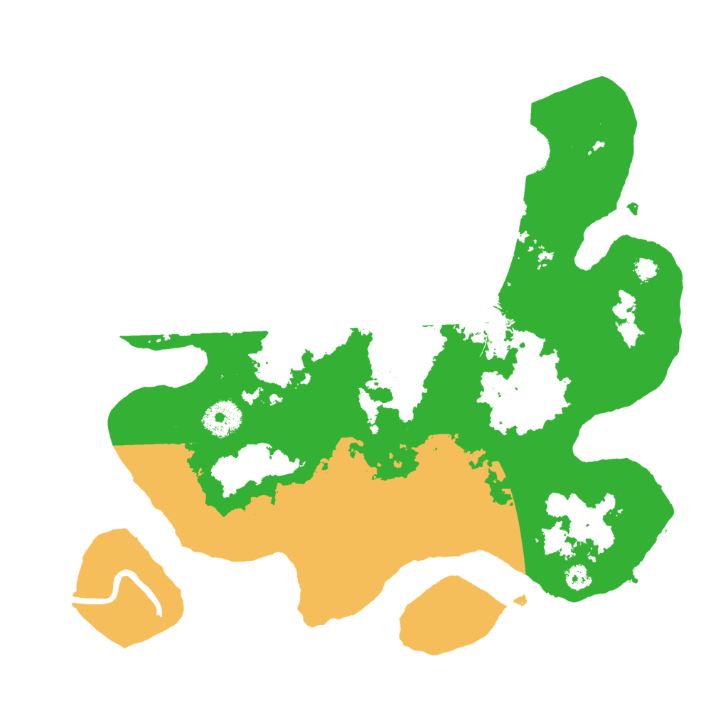 Biome Rust Map: Procedural Map, Size: 3000, Seed: 1229002104