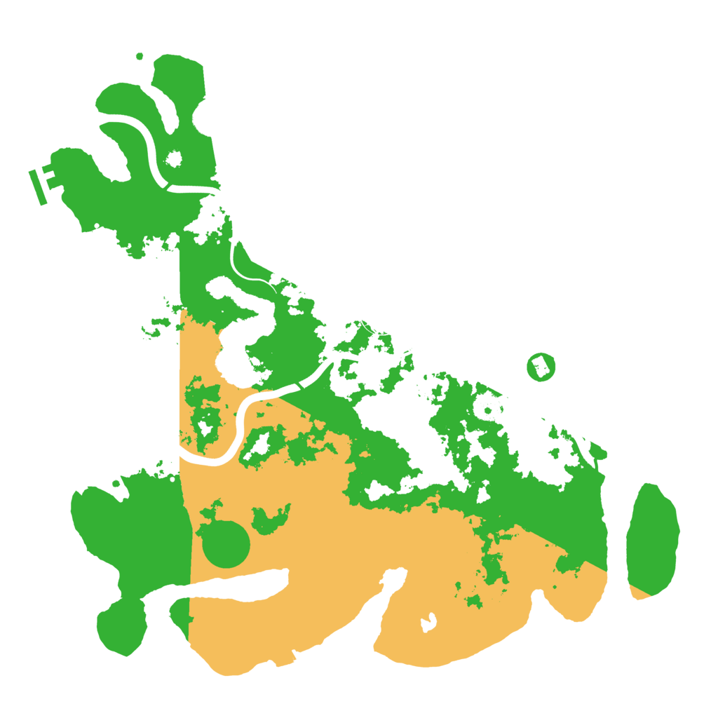 Biome Rust Map: Procedural Map, Size: 4000, Seed: 507370887