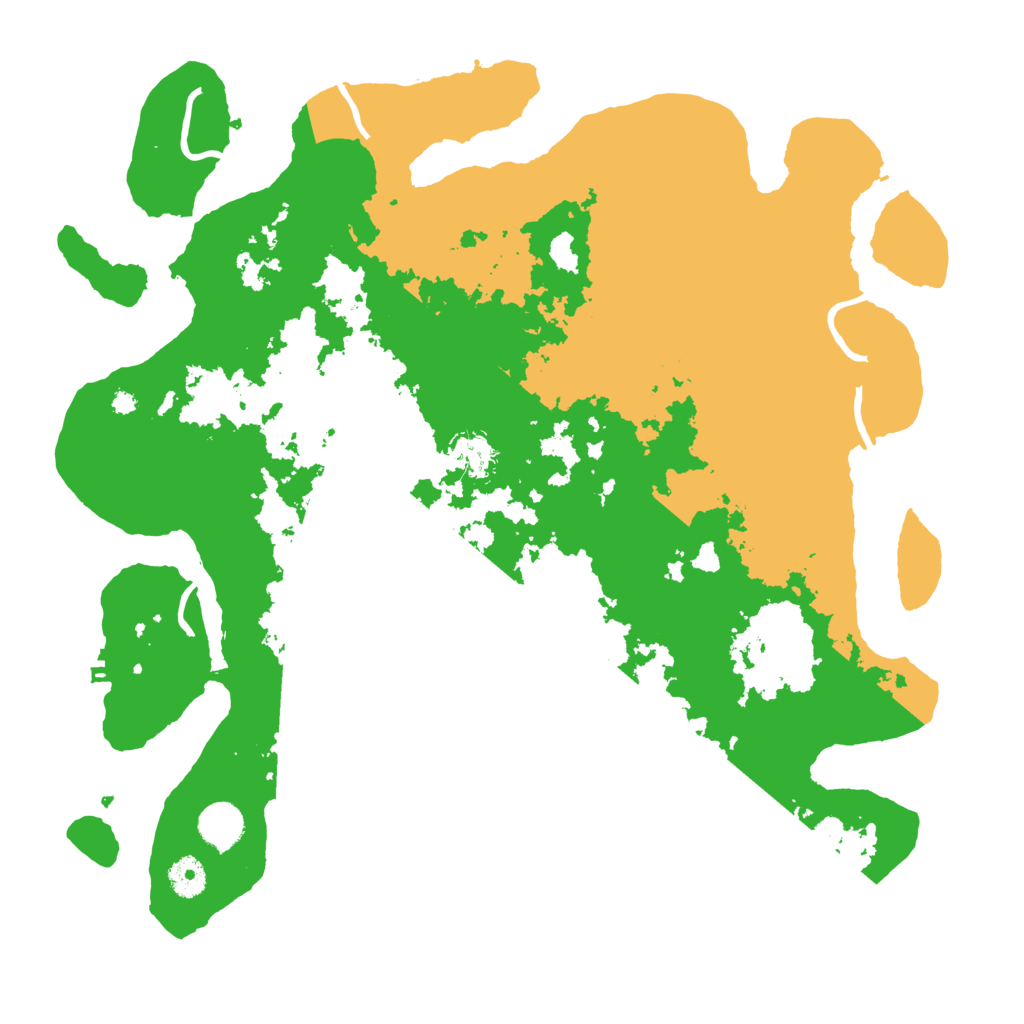 Biome Rust Map: Procedural Map, Size: 4000, Seed: 284650109